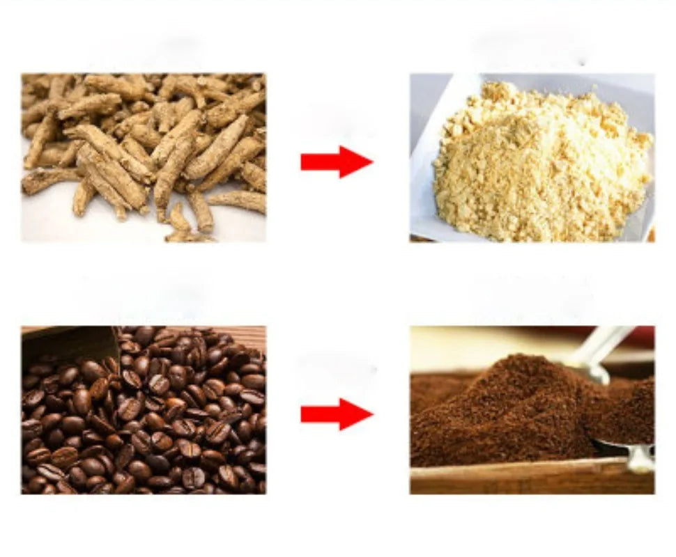 Electric Herbs Spices Grinder DIY Home Medicine Crusher