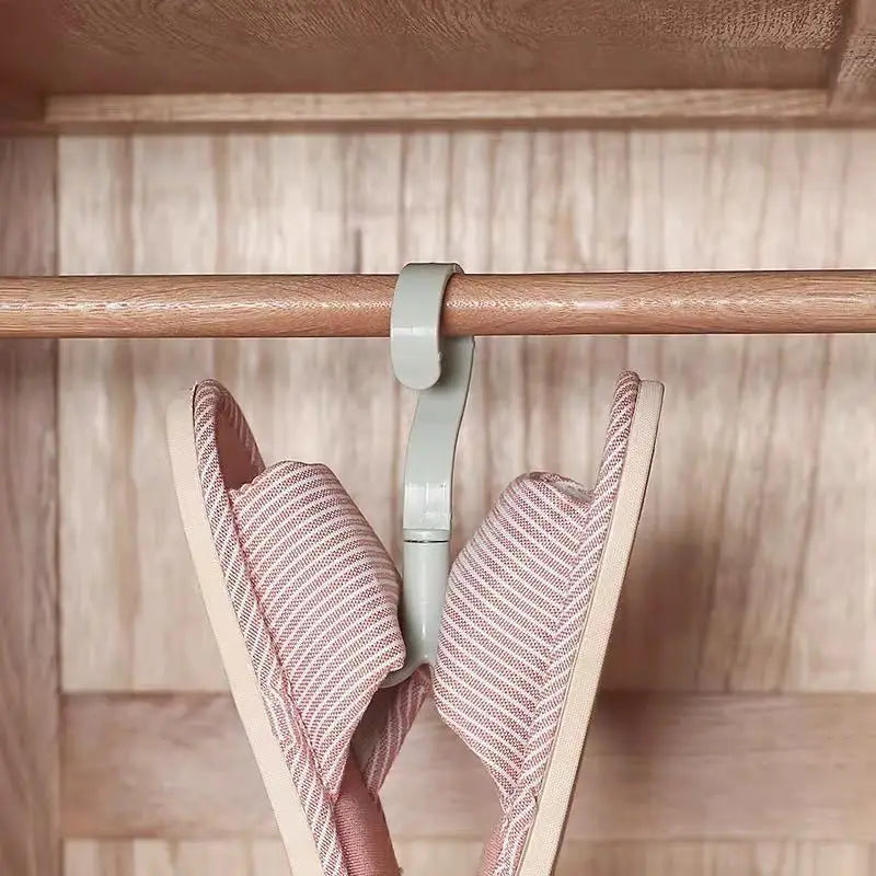 Rotating 4-Claw Hook Rack Multi-Functional Storage Organizers