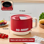 Multifunctional Electric Cooking Pot Portable Small Instant Noodle Pot Small Hot Pot Dormitory Household Electric Cooking Pot