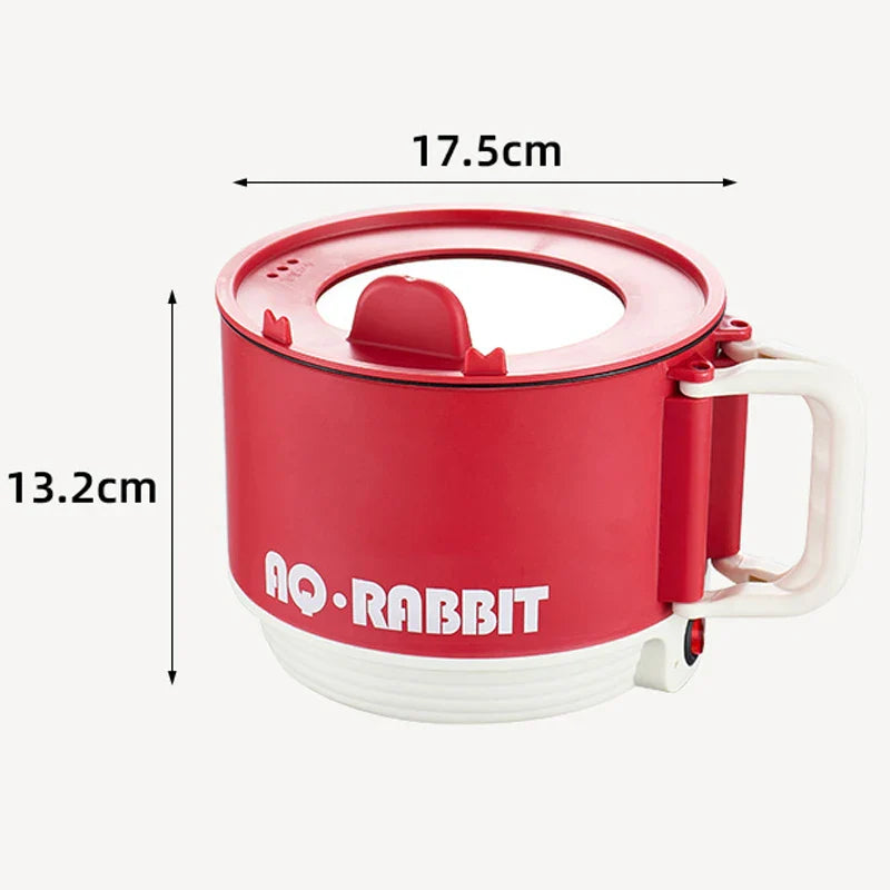 Multifunctional Electric Cooking Pot Portable Small Instant Noodle Pot Small Hot Pot Dormitory Household Electric Cooking Pot